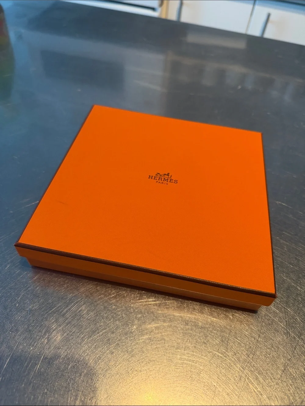 Hermes Orange Signature Box